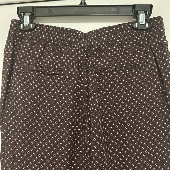 Theory Silk Patterned Pants - Picture 7 of 17